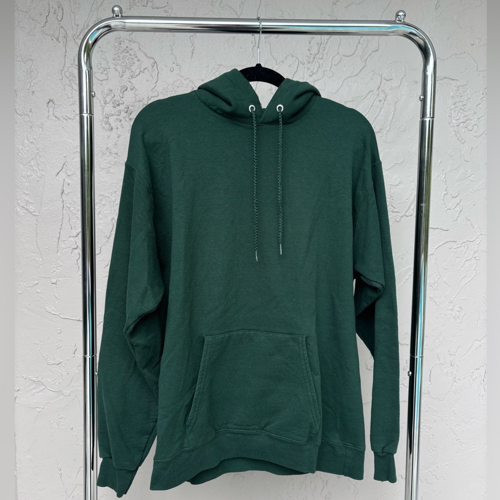 Hunter Green Hanes Hoodie